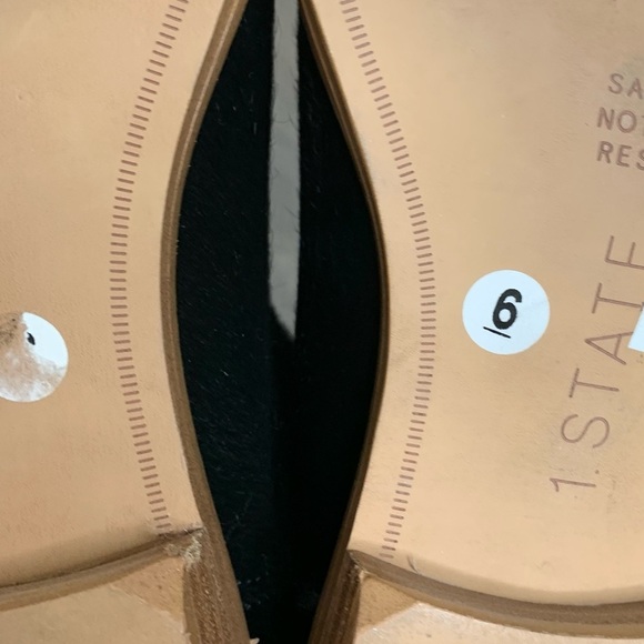 1. State Women’s Chelsea Boots Pony Hair Black Pull on Round toe Booties Size 6 - Picture 14 of 16